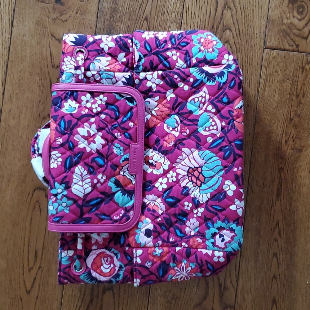 NWT Vera Bradley Fashion Backpack in Bloom Berry